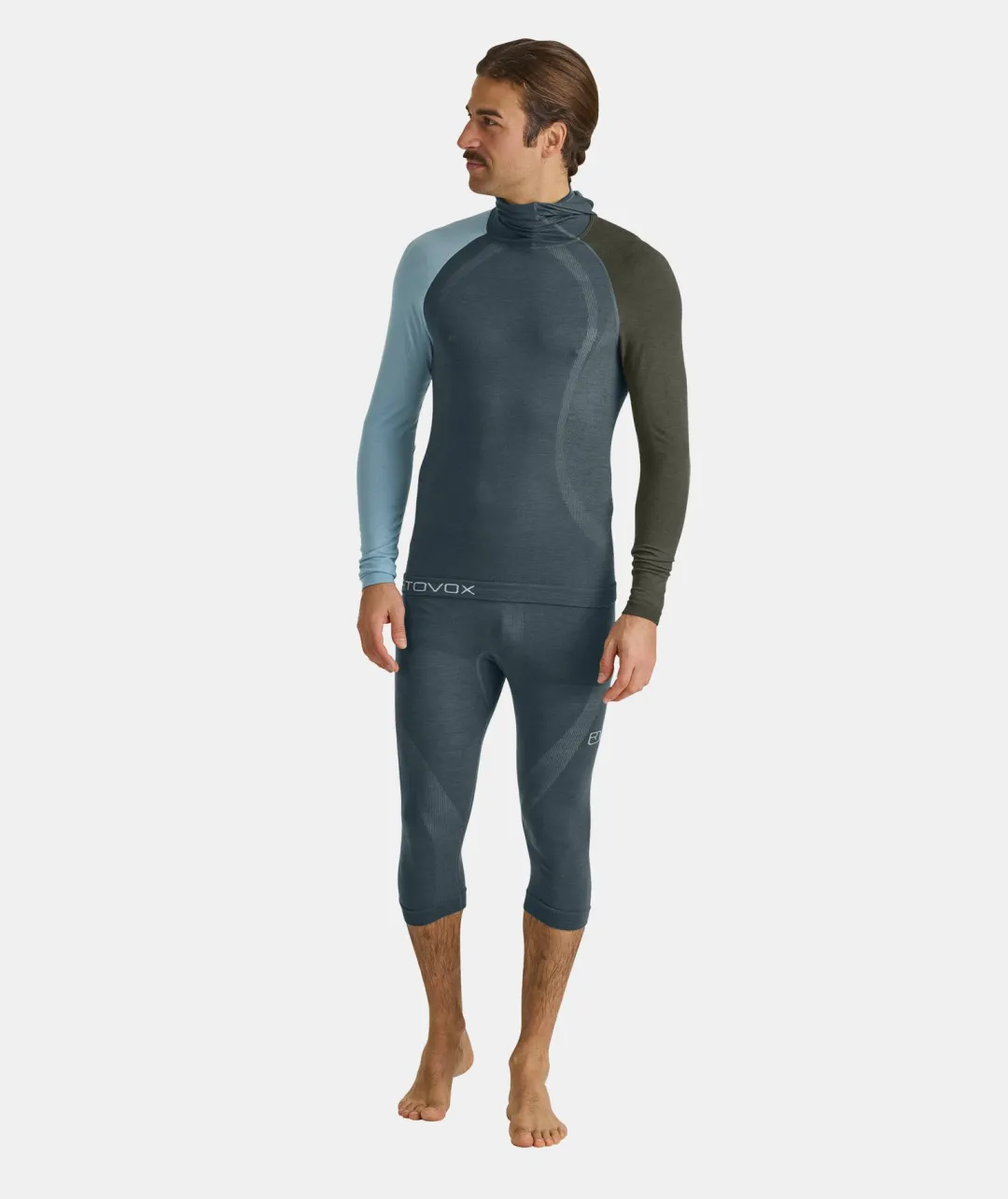Online ORTOVOX 120 COMP LIGHT HOODY M darkarcticgrey