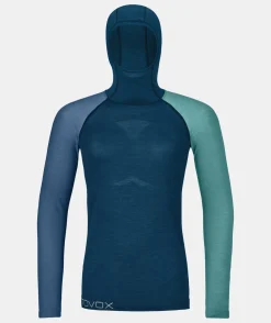 Online ORTOVOX 120 COMP LIGHT HOODY W petrolblue