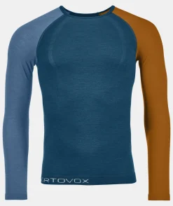 Best ORTOVOX 120 COMP LIGHT LONG SLEEVE M petrolblue