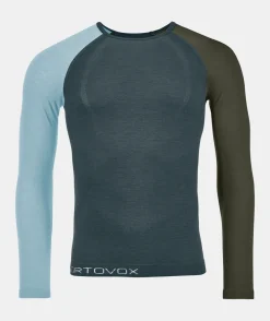 Fashion ORTOVOX 120 COMP LIGHT LONG SLEEVE M darkarcticgrey