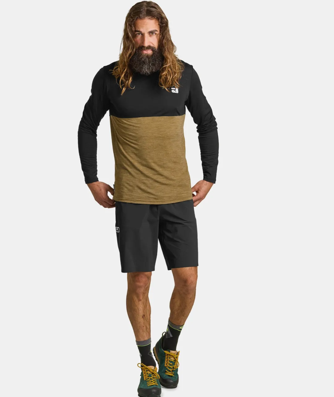 Store ORTOVOX 150 COOL LOGO LS M blackraven