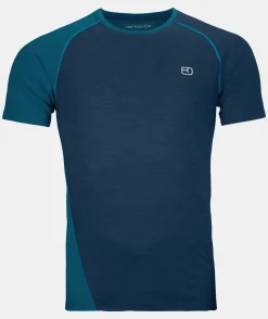 Best Sale ORTOVOX 120 COOL TEC FAST UPWARD T-SHIRT M deepocean