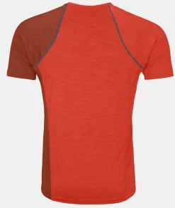 Store ORTOVOX 120 COOL TEC FAST UPWARD T-SHIRT M clayorange
