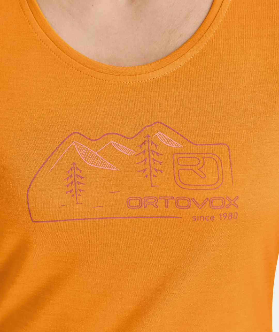 Clearance ORTOVOX 150 COOL VINTAGE BADGE TS W autumnleaves
