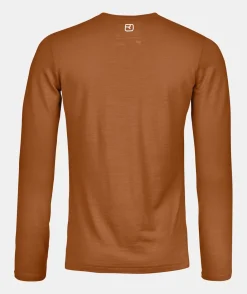 Cheap ORTOVOX 185 MERINO MTN CUTOUT LS W bristlebrown