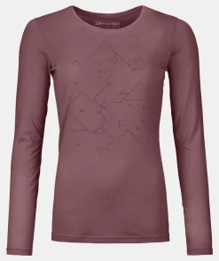 Sale ORTOVOX 185 MERINO TANGRAM LS W mountainrose