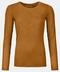 Store ORTOVOX 185 MERINO TANGRAM LS W slyfox