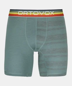 Discount ORTOVOX 185 ROCK'N'WOOL BOXER M arcticgrey