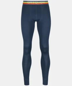 Cheap ORTOVOX 185 ROCK’N’WOOL LONG PANTS M deepocean