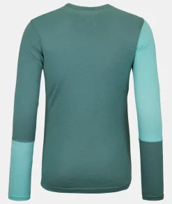 Online ORTOVOX 185 ROCK'N'WOOL LONG SLEEVE W arcticgrey