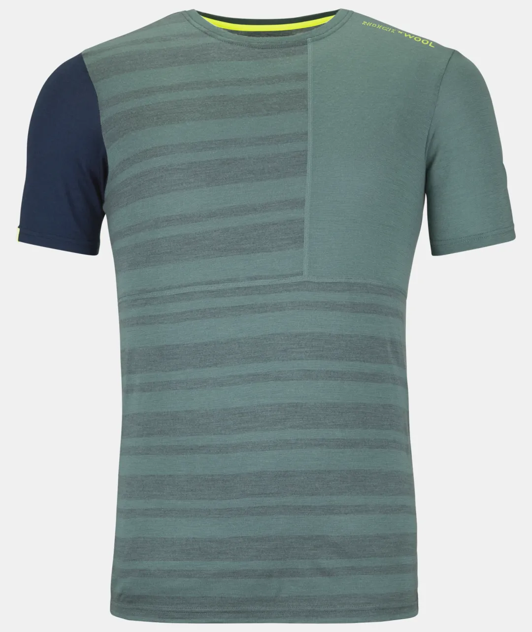 Store ORTOVOX 185 ROCK’N’WOOL SHORT SLEEVE M arcticgrey