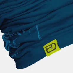 Outlet ORTOVOX 120 TEC LOGO NECKWARMER petrolblue