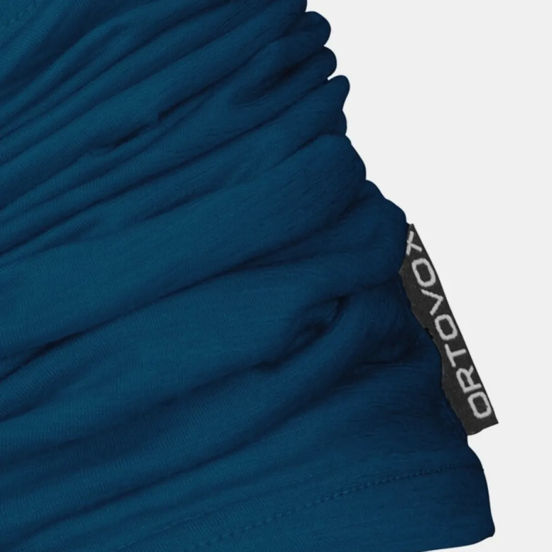 Outlet ORTOVOX 120 TEC LOGO NECKWARMER petrolblue