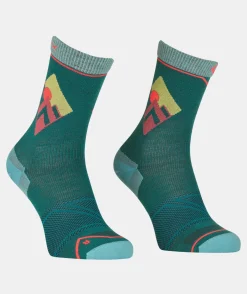 Hot ORTOVOX ALPINE LIGHT COMP MID SOCKS W pacificgreen