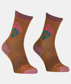Sale ORTOVOX ALPINE LIGHT COMP MID SOCKS W bristlebrown