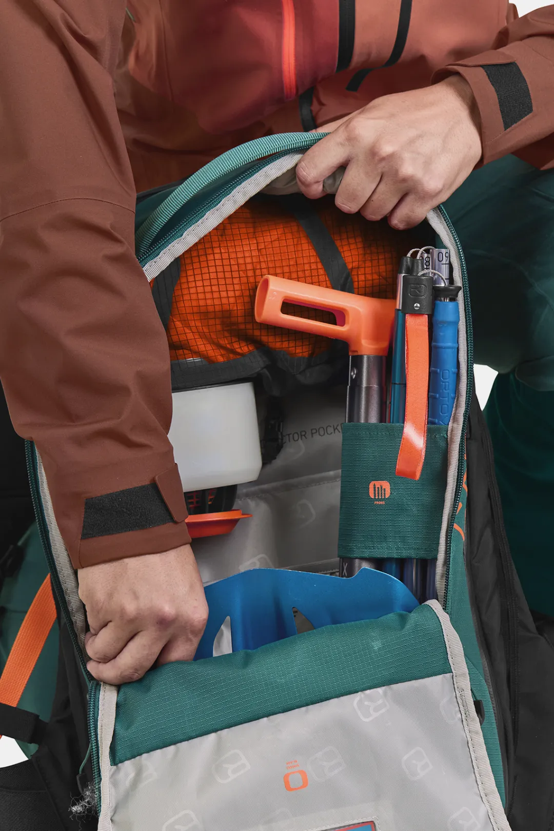 Best ORTOVOX AVABAG LITRIC FREERIDE 16S pacificgreen