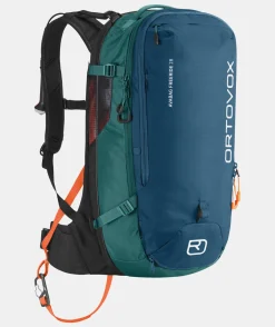 Discount ORTOVOX AVABAG LITRIC FREERIDE 28 petrolblue