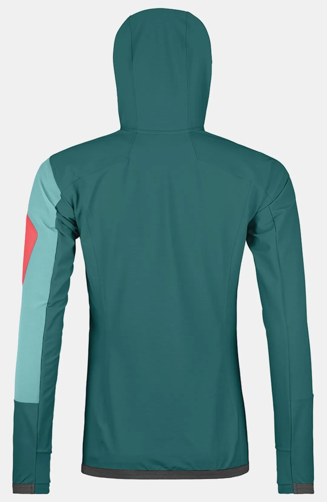 Outlet ORTOVOX BERRINO HOODED JACKET W pacificgreen