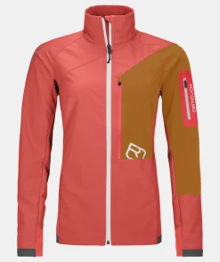 Shop ORTOVOX BERRINO JACKET W coral