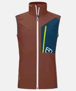 Online ORTOVOX BERRINO VEST M clayorange