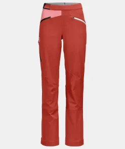 Hot ORTOVOX COL BECCHEI PANTS W sunsetorange