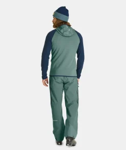 Outlet ORTOVOX FLEECE GP CLASSIC KNIT HOODY M arcticgrey