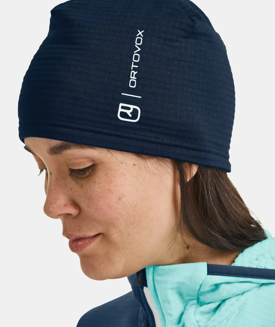 Shop ORTOVOX FLEECE GRID BEANIE autumnleaves