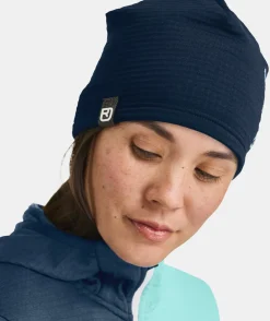 Sale ORTOVOX FLEECE GRID BEANIE deepocean