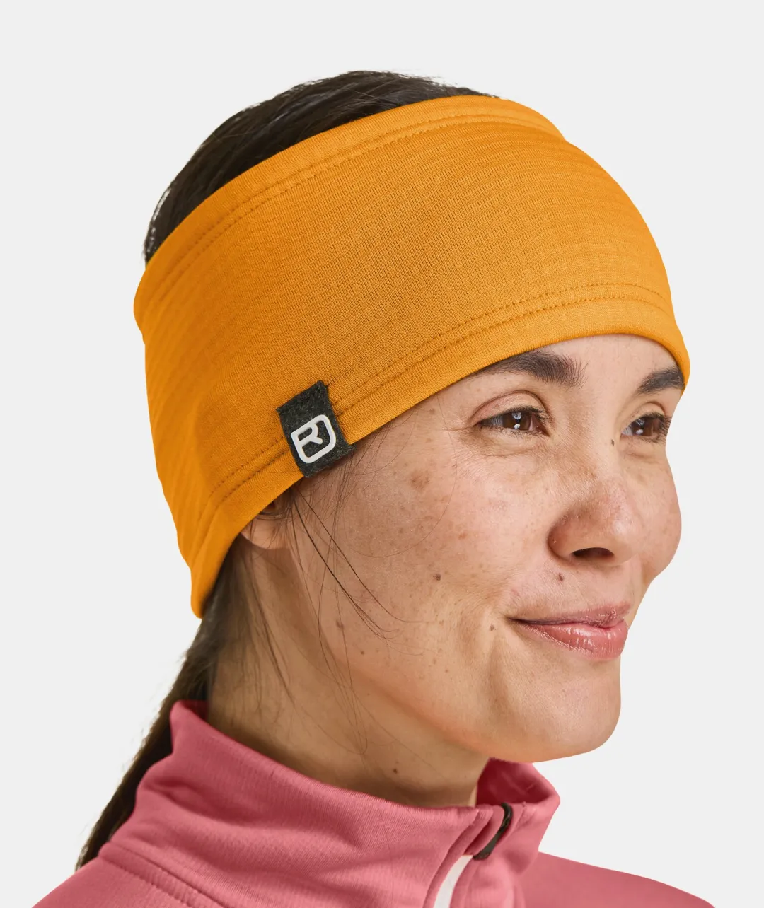 New ORTOVOX FLEECE GRID HEADBAND autumnleaves