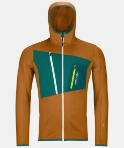 Fashion ORTOVOX FLEECE GRID HOODY M slyfox