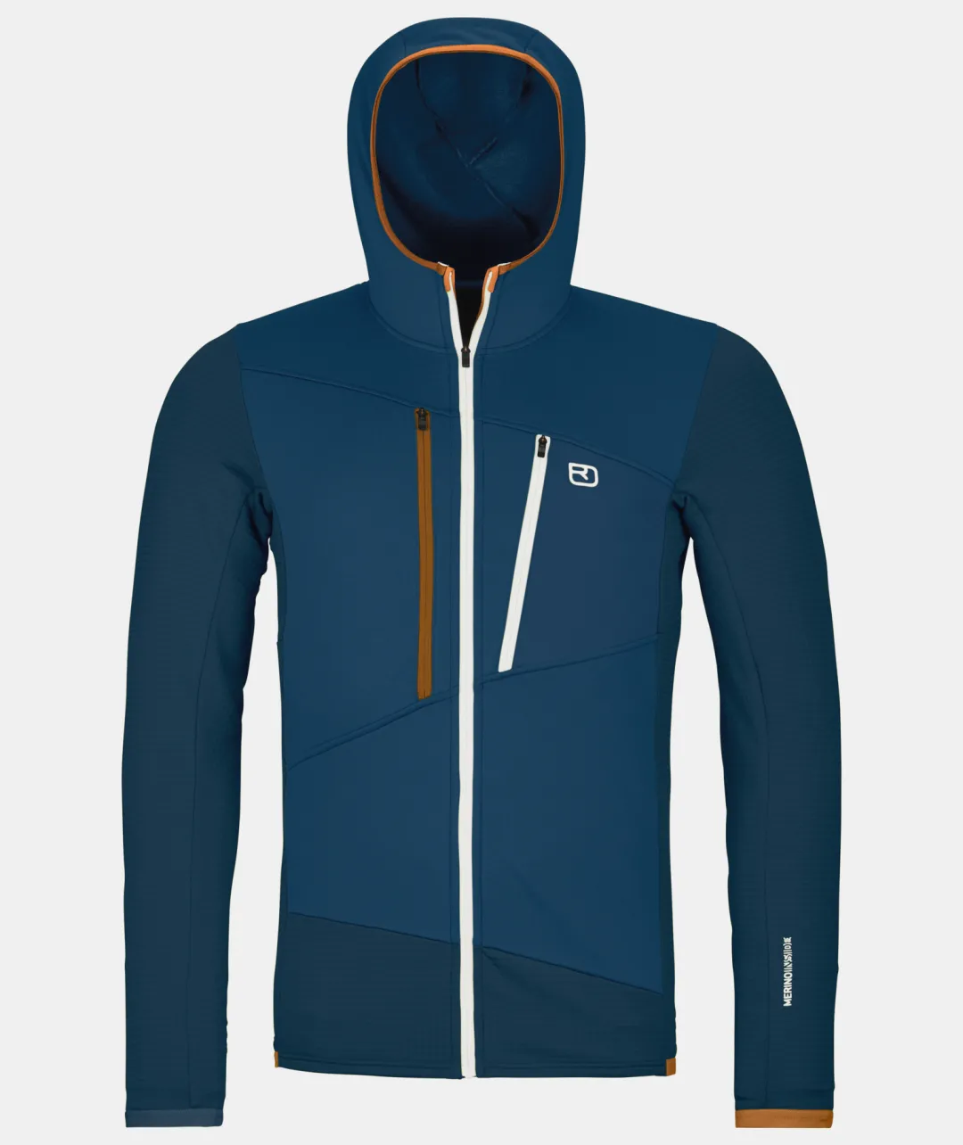 Fashion ORTOVOX FLEECE GRID HOODY M deepocean