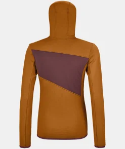 Flash Sale ORTOVOX FLEECE GRID HOODY W slyfox