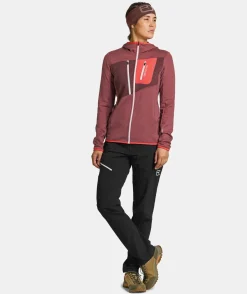 Flash Sale ORTOVOX FLEECE GRID HOODY W slyfox