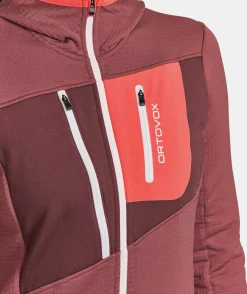 Flash Sale ORTOVOX FLEECE GRID HOODY W slyfox