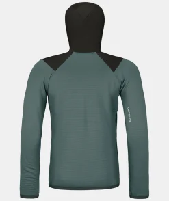 Sale ORTOVOX FLEECE GRID HOODY M darkarcticgrey