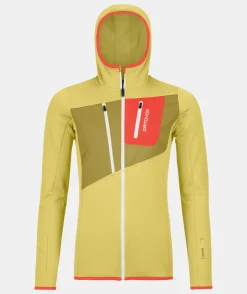 Sale ORTOVOX FLEECE GRID HOODY W wabisabi