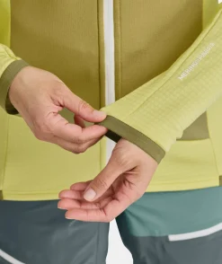 Shop ORTOVOX FLEECE GRID HOODY W wabisabi