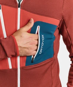 New ORTOVOX FLEECE GRID JACKET M sweetalison