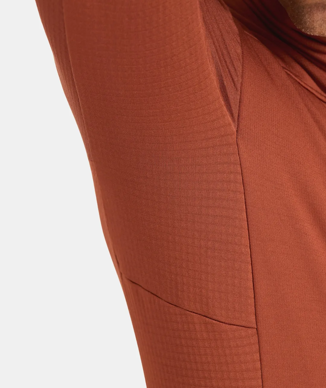 Online ORTOVOX FLEECE GRID JACKET M clayorange
