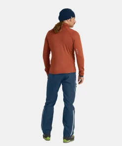 Cheap ORTOVOX FLEECE GRID JACKET M darkarcticgrey