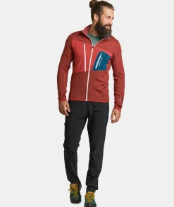 Cheap ORTOVOX FLEECE GRID JACKET M slyfox
