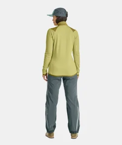 Hot ORTOVOX FLEECE GRID JACKET W deepocean