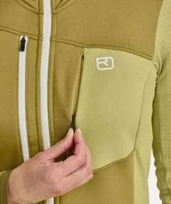 Flash Sale ORTOVOX FLEECE GRID JACKET W wabisabi