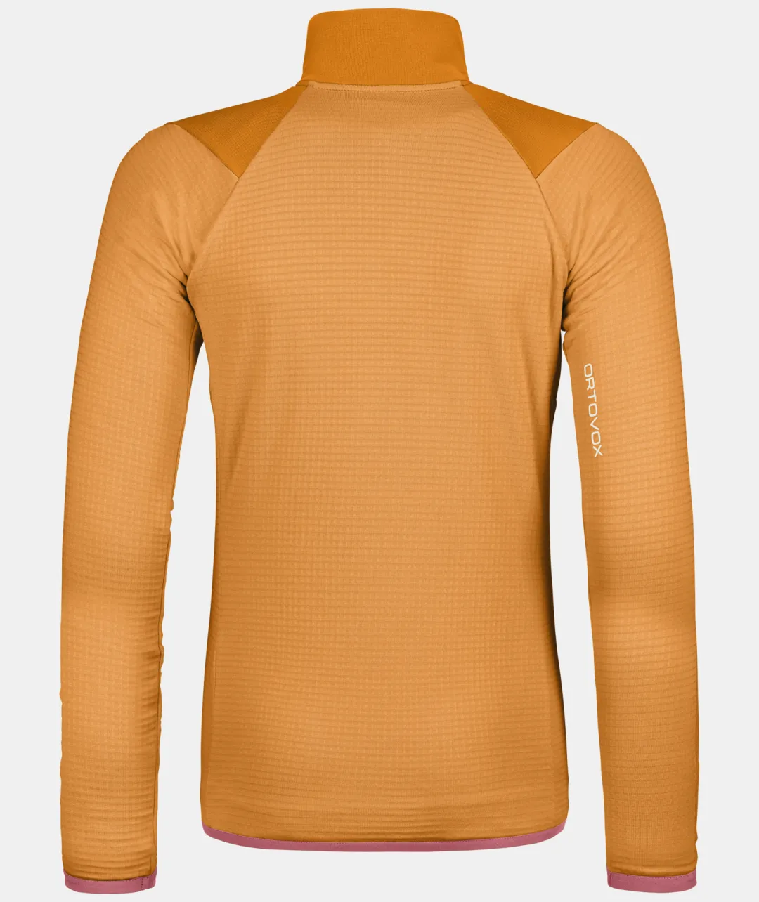 Outlet ORTOVOX FLEECE GRID JACKET W autumnleaves
