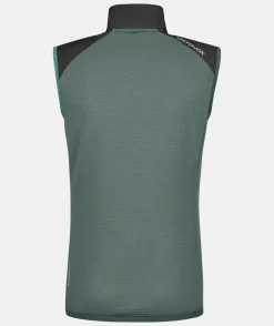Outlet ORTOVOX FLEECE GRID VEST W darkarcticgrey
