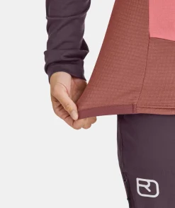 Outlet ORTOVOX FLEECE GRID VEST W darkarcticgrey