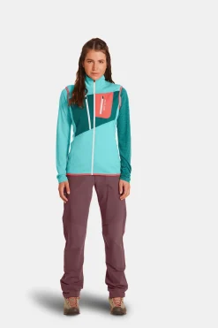 Best ORTOVOX FLEECE GRID VEST W icewaterfall