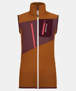 Hot ORTOVOX FLEECE GRID VEST W slyfox