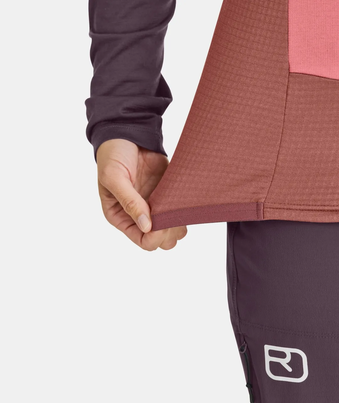 Shop ORTOVOX FLEECE GRID VEST W deepocean