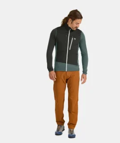 Cheap ORTOVOX FLEECE GRID VEST M mountainblue